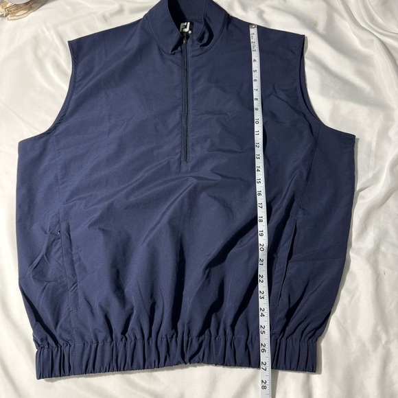 FootJoy Vest Navy Blue Size Medium - Picture 9 of 10